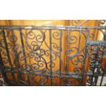 Wrought Iron Garden / Driveway Gate.