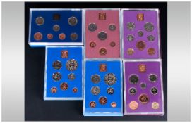 Great Britain and Northern Ireland Proof and Uncirculated Coin Sets ( 6 ) In Total. Dates 1970 ( 2 )