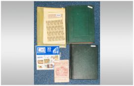 Collection Of Stock Stamps. Two Albums Containing Mixed World Stamps Throughout The 20thC,