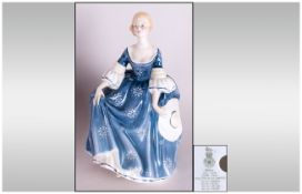 Royal Doulton Figure 'Hilary' HN2335, Issued 1907-1981, 7.25'' in height. Excellent condition.