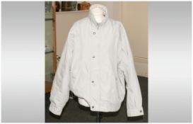 St Michaels Pale Grey Padded Coat