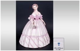 Capo Di Monte Sando Maggion Rare & Very Fine Porcelain Figure mode Dell Ottocente Anno 1840 Lady