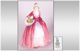 Royal Doulton Figure 'Janet' HN1537, Issued 1932-1970. 6.25'' in height. Excellent condition.