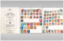 Red Strand Stamp Album well filled lots of variety