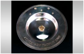 Royal Lytham and St Annes Silver Dish. Which Reads Centenary Trophy. Dated 2008. Hallmarked