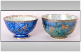 Wedgwood Small Lustre Bowls ( 2 ) In Total. Z4829 & Z4831 Pattern. c.1920's. 2.25 Inches High, 4