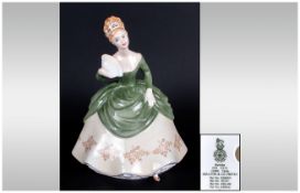 Royal Doulton Figure ' Soirée ' HN.2312. Designer M. Davies. Height 7.5 Inches. Mint Condition.