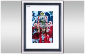 Ryan Giggs Signed Photograph, mounted & signed