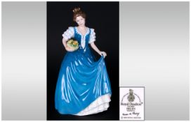 Royal Doulton Figurine ' Hellen ' HN.3601. Designer W. Pedley. Issued 1993 - Height 8.25 Inches.