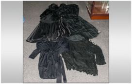 Collection Of Various Ladies Black Dresses & Skirts