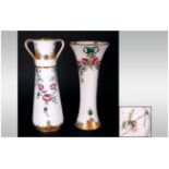 William Moorcroft Macintyre Signed Vases ( 2 ) In Total. c.1908-1913. Decorated with Images of