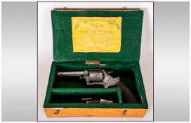 Tranter Cased 7mm rimfire  strong action obsolete calibre pistol makers mark on gun with tools