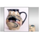 Moorcroft Jug ' Eventide Winter ' Designer Vicky Lovatt. Date 2013. Number 93. 4.5 Inches High. Mint