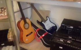 Three Various Guitars