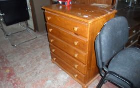 Pine Chest Of Drawers