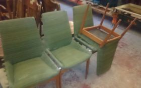 4 60's Style Dining Chairs