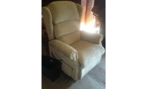 Green Coloured Recliner