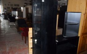 Black Wooden Display Unit