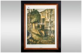 Ashley Jackson Last of The Summer Wine Framed Print 'Norah Quiet Corner'.