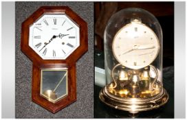 1950's Small Anniversary Clock & Quartz Wall Clock