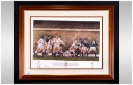 Stephen Doig Artist Signed Ltd and Numbered Edition Colour Print. Number 47-850. Titled ' Grand Slam