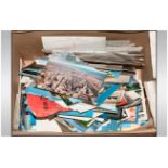 Box of Assorted Postcards.