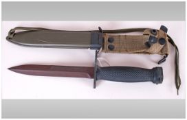 GERMAN - M7 KNIFE BAYONET MADE IN SILLINGEN GERMANY