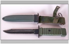 combat knife just with sheath