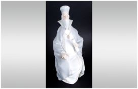 Lladro Figure ' Sage ' 11 Inches High. Mint Condition.