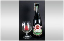 Limited Edition Ariborne Beer with glass commemorating 55th Anniversary of 'Battle of Arnhem'.