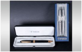 Parker ''Royal Wedding 29th July 1981'' Commemorative Pen Set, Together With 1 Other