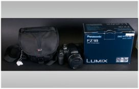 Panasonic FZ18 Digital Camera with case and original box. With all accessories.