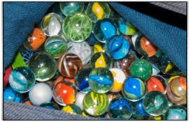 Bag of Vintage Marbles