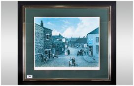 Tom Dodson  Pencil Signed Limited & Numbered Edition Colour Print, 'The Village, Chipping' Number