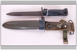 USA M5AI KNIFE BAYONET Bayonet-knife for use on the caliber .30-06 U.S. M1 Garand rifle, The M5
