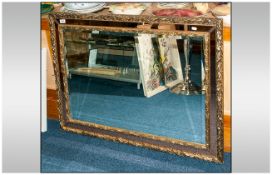 Traditional Style Gilt Framed Rectangular Mirror, decorated with Olive leaf and berries. With an