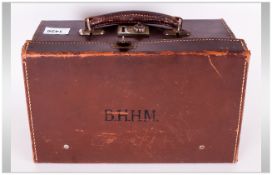 Vintage Brown Leather Small Case