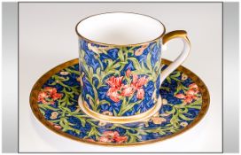 Victoria and Albert Museum William Morris Collection. Hand Painted, Quality Fine Bone China Cup