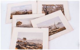 12 Sepia Coloured Lithographs Of The Holy Hand And Joran by W.R.McPhum & Son Publishers, Glasgow &