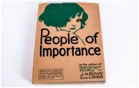 J.H. Dowd, Book with Original Dust Jacket. People of Importance Brenda E. Spender - London,