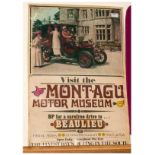 Poster Visit The Monagu Motor Museum Beaulieu B.P For A Care Free Drive, The finest days outing,