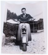 Vintage Photograph of a Motor Scooter - SOCVEL. Unframed. Size 9.5 x 12 Inches. Further