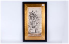 Architects Ink Drawings Of Thomas Hesketh Esq. Business Premises Warrington by William & Segar