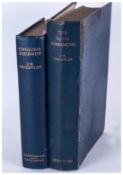 J B Priestley Two Hardback Books, 'English Journey' William Heinemann, 1934, Together With 'The Good