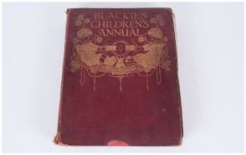 Blackies Childrens Annual Stories & Verses With Coloured Illustrations By Norable Artists, Tenth