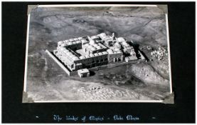 Vintage Ariel Photograph Of The Tombs Of Moses ebi Musa, 6.5x4.5'', Reverse photo The Russian