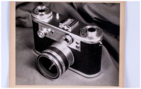 Title: Periflex Camera Class: Intermediate Award: 1st 20/11/1957 Judge: F.G.James 14.5x11.5''