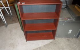 Dark Wooden Shelf Unit ( Bookcase )