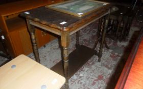 Wooden Side Coffee Table.