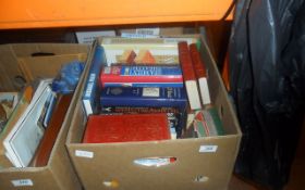 Box of Assorted Books.